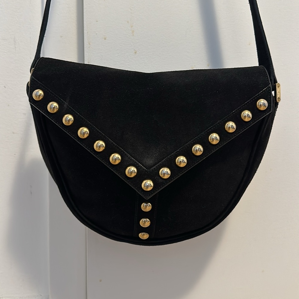 Saint Laurent Y Studded Besace Bag